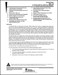 SN74ACT3641-15PQ datasheet:  1024 X 36 SYNCHRONOUS FIFO MEMORY SN74ACT3641-15PQ