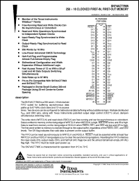 SN74ACT7805-25DLR datasheet:  256 X 18 SYNCHRONOUS FIFO MEMORY SN74ACT7805-25DLR