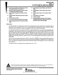 SN74ACT7807-15PAG datasheet:  2048 X 9 SYNCHRONOUS FIFO MEMORY SN74ACT7807-15PAG