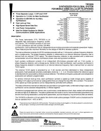 TRF2020PW datasheet:  LOW-VOLTAGE 1.2 GHZ TRIPLE INTEGER-N SYNTHESIZER TRF2020PW