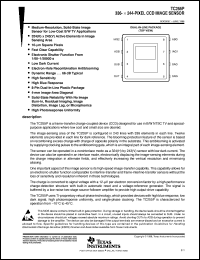 TC255PA datasheet:  336- X 244-PIXEL CCD IMAGE SENSOR TC255PA