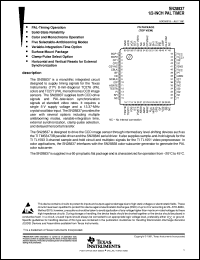 SN28837FS-X datasheet:  1/2-INCH PAL TIMER SN28837FS-X