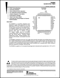 SN28835FS datasheet:  1/2-INCH NTSC TIMER SN28835FS