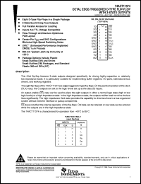 74ACT11374DWR datasheet:  OCTAL EDGE-TRIGGERED D-TYPE FLIP-FLOPS WITH 3-STATE OUTPUTS 74ACT11374DWR