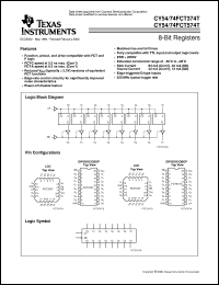 CY54FCT574ATLMB datasheet:  OCTAL EDGE-TRIGGERED D-TYPE FLIP-FLOPS WITH 3-STATE OUTPUTS CY54FCT574ATLMB