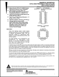 SNJ54ABT574FK datasheet:  OCTAL EDGE-TRIGGERED D-TYPE FLIP-FLOPS WITH 3-STATE OUTPUTS SNJ54ABT574FK