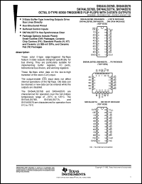 SNJ54ALS576BFK datasheet:  OCTAL D-TYPE EDGE-TRIGGERED FLIP-FLOPS WITH 3-STATE OUTPUTS SNJ54ALS576BFK