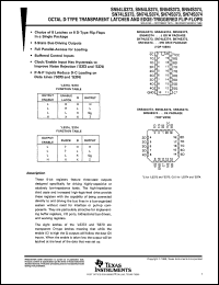 SNJ54LS373FK datasheet:  OCTAL D-TYPE TRANSPARENT LATCHES AND EDGE-TRIGGERED FLIP-FLOPS WITH 3-STATE OUTPUTS SNJ54LS373FK