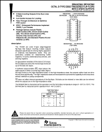 SN74AC564DBR datasheet:  OCTAL D-TYPE EDGE-TRIGGERED FLIP-FLOPS WITH 3-STATE OUTPUTS SN74AC564DBR