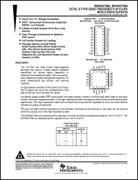 SN74ACT564DWR datasheet:  OCTAL D-TYPE EDGE-TRIGGERED FLIP-FLOPS WITH 3-STATE OUTPUTS SN74ACT564DWR