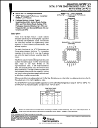 SN74ACT574DBLE datasheet:  OCTAL D-TYPE EDGE-TRIGGERED FLIP-FLOPS WITH 3-STATE OUTPUTS SN74ACT574DBLE