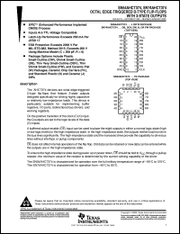 SN74AHCT374DW datasheet:  OCTAL EDGE-TRIGGERED D-TYPE FLIP-FLOPS WITH 3-STATE OUTPUTS SN74AHCT374DW