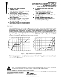 SN74AVC16374DGGR datasheet:  16-BIT EDGE-TRIGGERED D-TYPE FLIP-FLOP WITH 3-STATE OUTPUTS SN74AVC16374DGGR