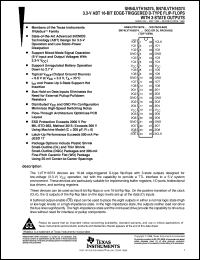 SN74LVTH16374DGGR datasheet:  3.3-V ABT 16-BIT EDGE-TRIGGERED D-TYPE FLIP-FLOPS WITH 3-STATE OUTPUTS SN74LVTH16374DGGR