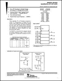 SN54376J datasheet:  QUADRUPLE J-K(/) FLIP-FLOPS SN54376J