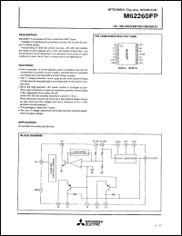 M62260FP datasheet: CS/BS converter driver IC M62260FP