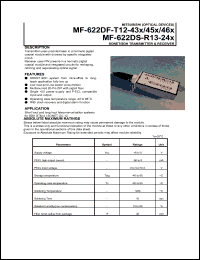 MF-622DS-R13-240 datasheet: SONET/SDH receiver MF-622DS-R13-240