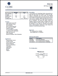 PM1206S datasheet: AC power switch PM1206S