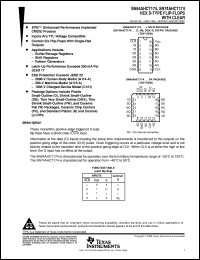 SN74AHCT174D datasheet:  HEX D-TYPE FLIP-FLOPS WITH CLEAR SN74AHCT174D