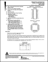 SN74AHCT273DGVR datasheet:  OCTAL D-TYPE FLIP-FLOPS WITH CLEAR SN74AHCT273DGVR