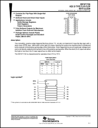 SN74F174AD datasheet:  HEX D-TYPE FLIP-FLOP WITH CLEAR SN74F174AD