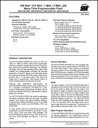 SST27SF256-70-3C-NG datasheet: Many-time programmable flash SST27SF256-70-3C-NG