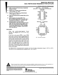 SN74LV74AD datasheet:  DUAL POSITIVE-EDGE-TRIGGERED D-TYPE FLIP-FLOPS SN74LV74AD