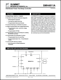 SMH4811AS datasheet: Distributed power hot-swap controller SMH4811AS