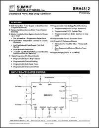 SMH4812S datasheet: Distributed power hot-swap controller SMH4812S