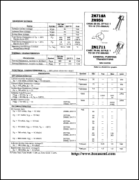 2N956 datasheet: General purpose transistor 2N956