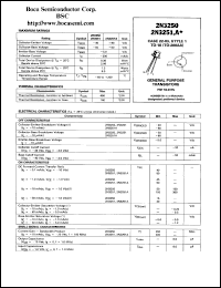 2N3251A datasheet: General purpose PNP transistor 2N3251A