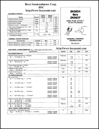 2N3635 datasheet: PNP silicon general purpose transistor 2N3635