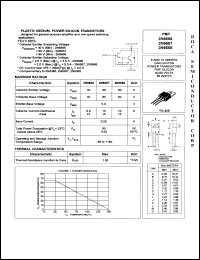 2N6668 datasheet: 80 V, darlington PNP silicon power transistor 2N6668