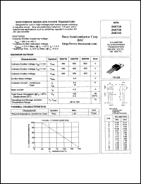 2N6740 datasheet: 650 V, NPN silicon power transistor 2N6740