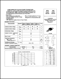 D44H2 datasheet: 30 V, complementary NPN silicon power transistor D44H2