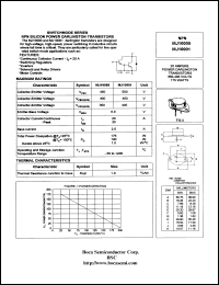 MJ10001 datasheet: 500 V, NPN silicon power darlington transistor MJ10001