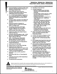 TMS320LC542PGE1-50 datasheet:  DIGITAL SIGNAL PROCESSOR TMS320LC542PGE1-50