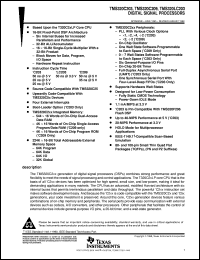 TMS320C203PZ datasheet:  DIGITAL SIGNAL PROCESSOR TMS320C203PZ