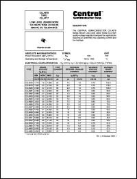 CLL4681 datasheet: 2.4 V, Low level zener diode CLL4681