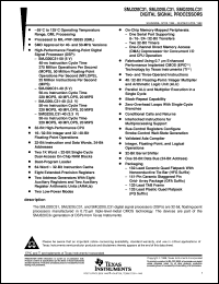 5962-9760601NXB datasheet:  MILITARY DIGITAL SIGNAL PROCESSORS 5962-9760601NXB