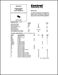 MMPQ2907A datasheet: Surface mount  PNP silicon quad transistor MMPQ2907A