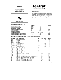 MMPQ3906 datasheet: Surface mount  PNP silicon quad transistor MMPQ3906