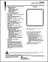 TMS320C44GFW60 datasheet:  DIGITAL SIGNAL PROCESSORS TMS320C44GFW60