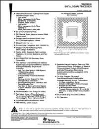 TMS320C40GFL50 datasheet:  DIGITAL SIGNAL PROCESSORS TMS320C40GFL50