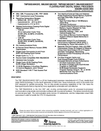 TMP320C40KGDL60C datasheet:  FLOATING-POINT DIGITAL SIGNAL PROCESSORS  KGD TMP320C40KGDL60C