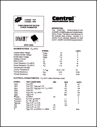 CJD2955 datasheet: PNP Complementary silicon power  transistor CJD2955