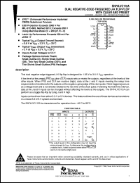 SN74LVC112ADBLE datasheet:  DUAL NEGATIVE-EDGE-TRIGGERED J-K FLIP-FLOP WITH CLEAR AND PRESET SN74LVC112ADBLE
