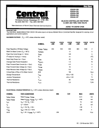 CS220-12B datasheet: 200 V, silicon controlled rectifier CS220-12B