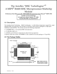 R4430PC-P10-MCM datasheet: RISC microprocessor multichip module. R4430PC-P10-MCM