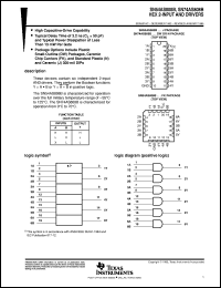 5962-8852201RA datasheet:  HEX 2-INPUT AND DRIVERS 5962-8852201RA